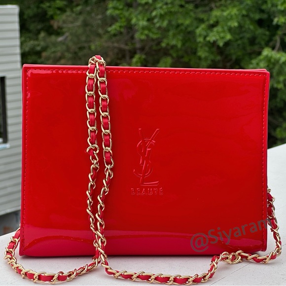 Yves Saint Laurent Cosmetic bag/ clutch/ pouch to Crossbody - Picture 1 of 5